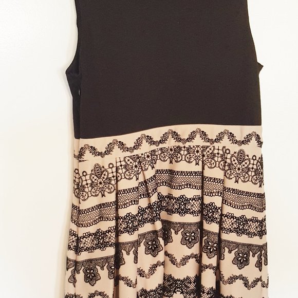 ELLE Women's Dress Sz 16 Sleeveless BOHO - Picture 6 of 6